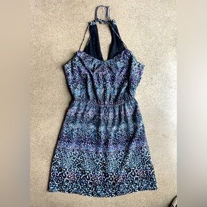 BCBG Colorful dress with back tie - summer - XS